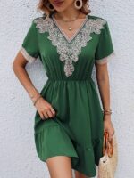 Rochie Scurta Haven Verde