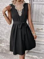 Rochie Scurta Laila Neagra - imagine 3