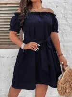 Rochie Scurta Cielo Neagra - Marimi Mari