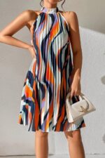 Rochie Scurta Dadania Multicolora