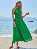 Rochie Midi Holim Verde - imagine 4