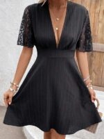 Rochie Scurta Marigold Neagra