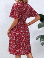 Rochie Midi Larissa Rosie Inflorata - imagine 2