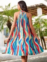 Rochie Midi Higger Multicolora - imagine 2