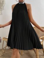 Rochie Scurta Harlow Neagra - imagine 3