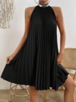 Rochie Scurta Harlow Neagra - imagine 4