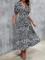 Rochie Midi Geraldina Animal Print - imagine 2