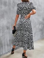 Rochie Midi Geraldina Animal Print - imagine 3