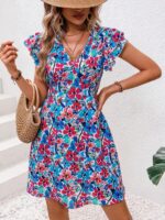 Rochie Scurta Keth Inflorata - imagine 3