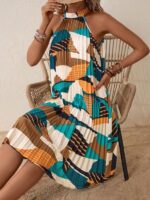 Rochie Scurta Meda Multicolora - imagine 3