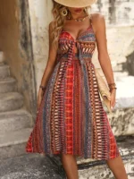 Rochie Midi Laurice Multicolora - imagine 3