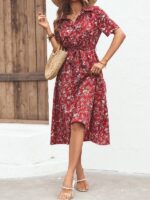 Rochie Midi Mariza Rosie Inflorata - imagine 3