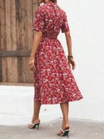 Rochie Midi Mariza Rosie Inflorata - imagine 2
