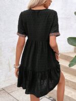 Rochie Scurta Derel Neagra - imagine 2