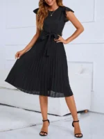 Rochie Scurta Vela Neagra - imagine 4