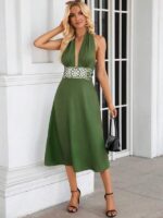Rochie Midi Jarly Khaki