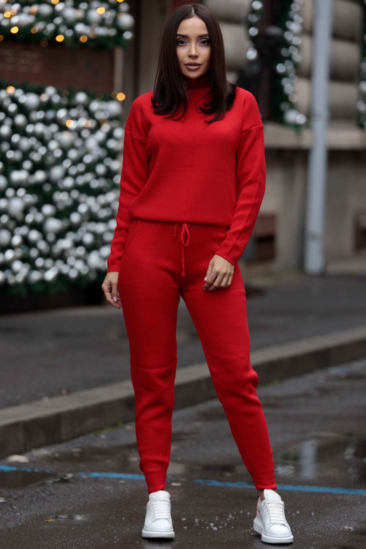 ruxandra-rosu-1-1 Compleu Tricotat format din pantalon si bluza scurta Ruxandra Rosu - imagine 1