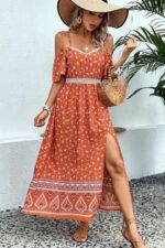 Rochie Midi Tiha Portocalie