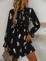 Rochie Scurta Eleine Neagra