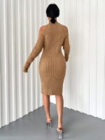 Rochie Midi Tricotata Reena Maro - imagine 2