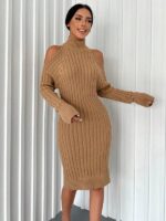 Rochie Midi Tricotata Reena Maro - imagine 3