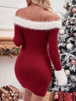 Rochie Scurta Tricotata Roberte Rosie - imagine 2