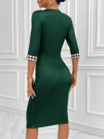 Rochie Scurta Gratiana Verde - imagine 2