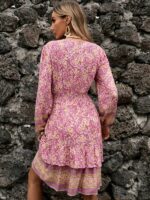 Rochie Scurta Lenora Multicolora - imagine 2