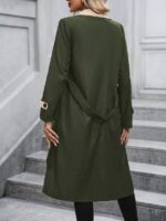Haina Subtire Lisen Khaki - imagine 2