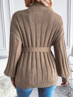 Pulover Tricotat Netty Maro - imagine 4