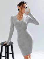 Rochie Scurta Malcom Gri