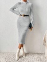 Rochie Lunga Sophine Gri