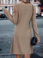 Rochie Scurta Tricotata Valentina Maro - imagine 2