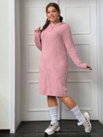 Rochie Midi Tricotata Erich Roz - Marimi Mari - imagine 4
