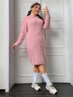 Rochie Midi Tricotata Erich Roz - Marimi Mari - imagine 3