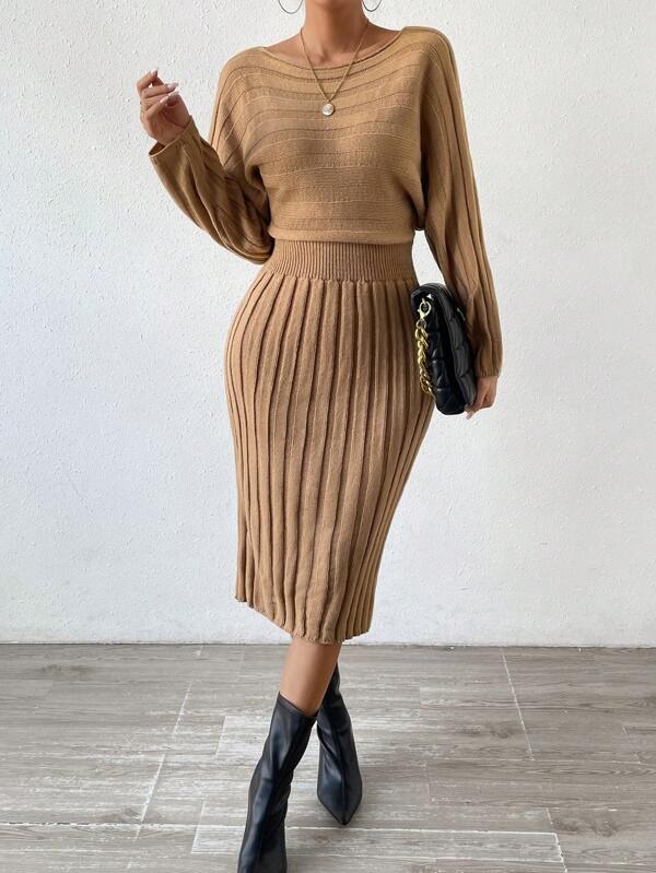 2322 Rochie Lunga Tricotata Iona Maro - imagine 1