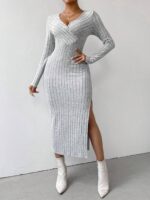 Rochie Midi Harrye Gri