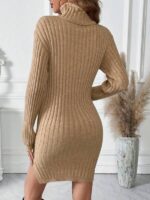 Rochie Scurta Tricotata Aliona Maro - imagine 2