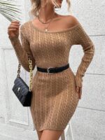 Rochie Scurta Tricotata Daniela Maro - imagine 3