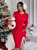Rochie Midi Tricotata Feany Rosie - imagine 4