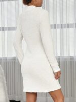 Rochie Scurta Nikole Alba - imagine 2