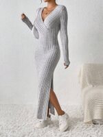 Rochie Lunga Marks Gri
