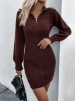 Rochie Scurta Tricotata Sharona Maro - imagine 4