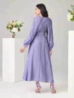 Rochie Lunga Marita Lila - imagine 2