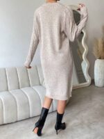 Rochie Lunga Tricotata Telea Maro - imagine 2