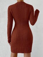 Rochie Scurta Tricotata Godfred Maro - imagine 2