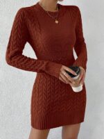 Rochie Scurta Tricotata Godfred Maro - imagine 3