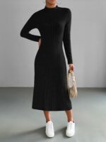 Rochie Lunga Lova Neagra - imagine 6