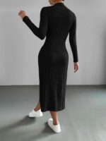 Rochie Lunga Lova Neagra - imagine 2