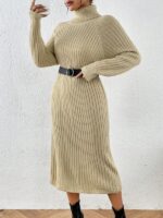 Rochie Midi Tricotata Joanna Maro - imagine 4